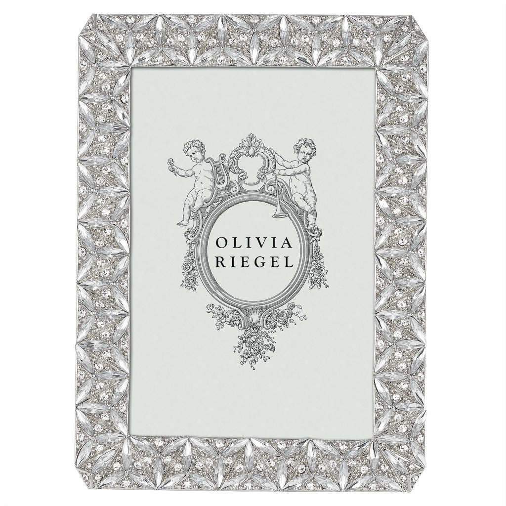 Olivia Riegel Silver Felicity 5 x 7 Frame RT2751