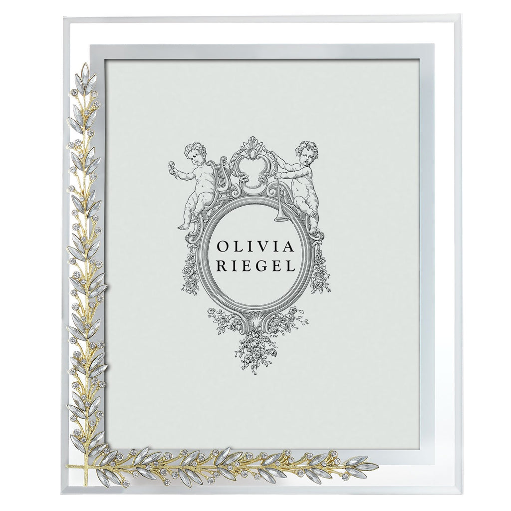 Olivia Riegel Gold & Silver Laurel 8 x 10 Frame RT4772