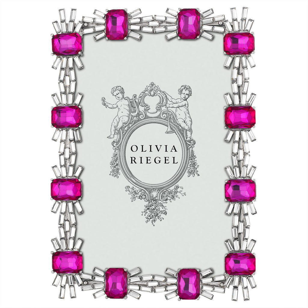 Olivia Riegel Hot Pink Rubellite Aurora 4 x 6 Frame RT4815
