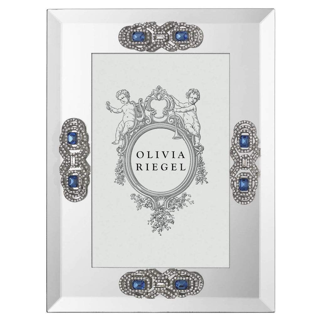 Olivia Riegel Sapphire Deco Mirror 4 x 6 Frame RT4825