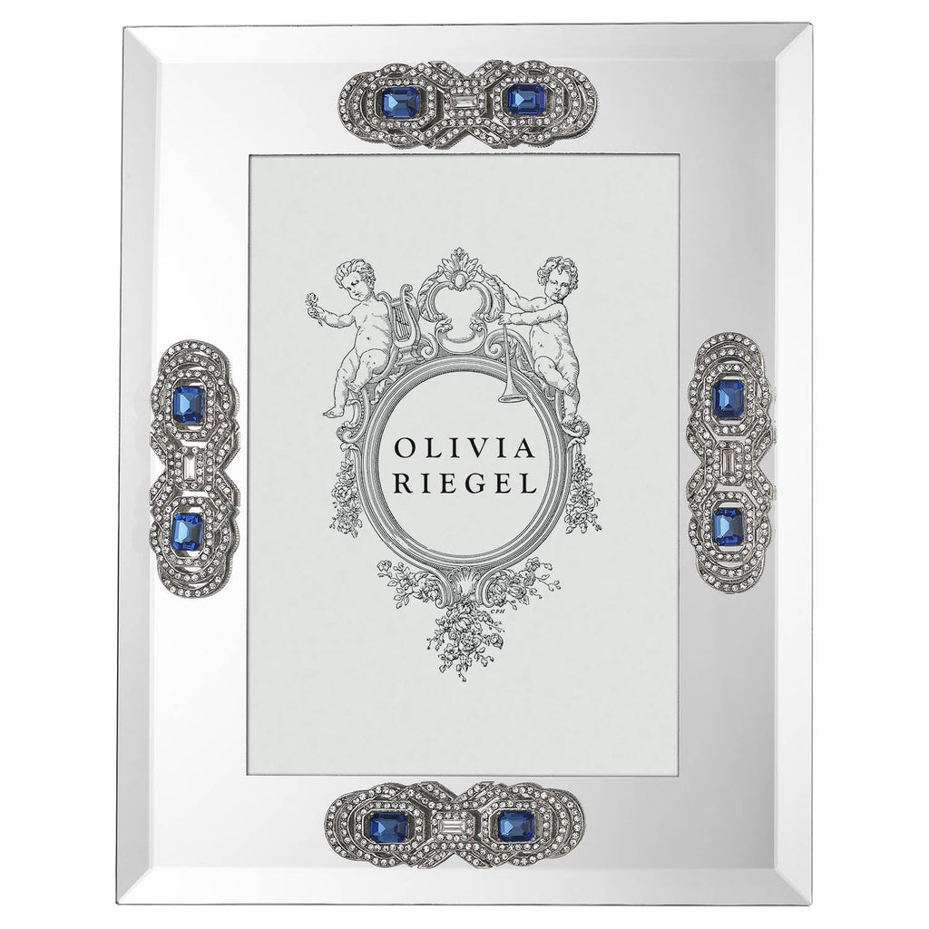 Olivia Riegel Sapphire Deco Mirror 5 x 7 Frame RT4826