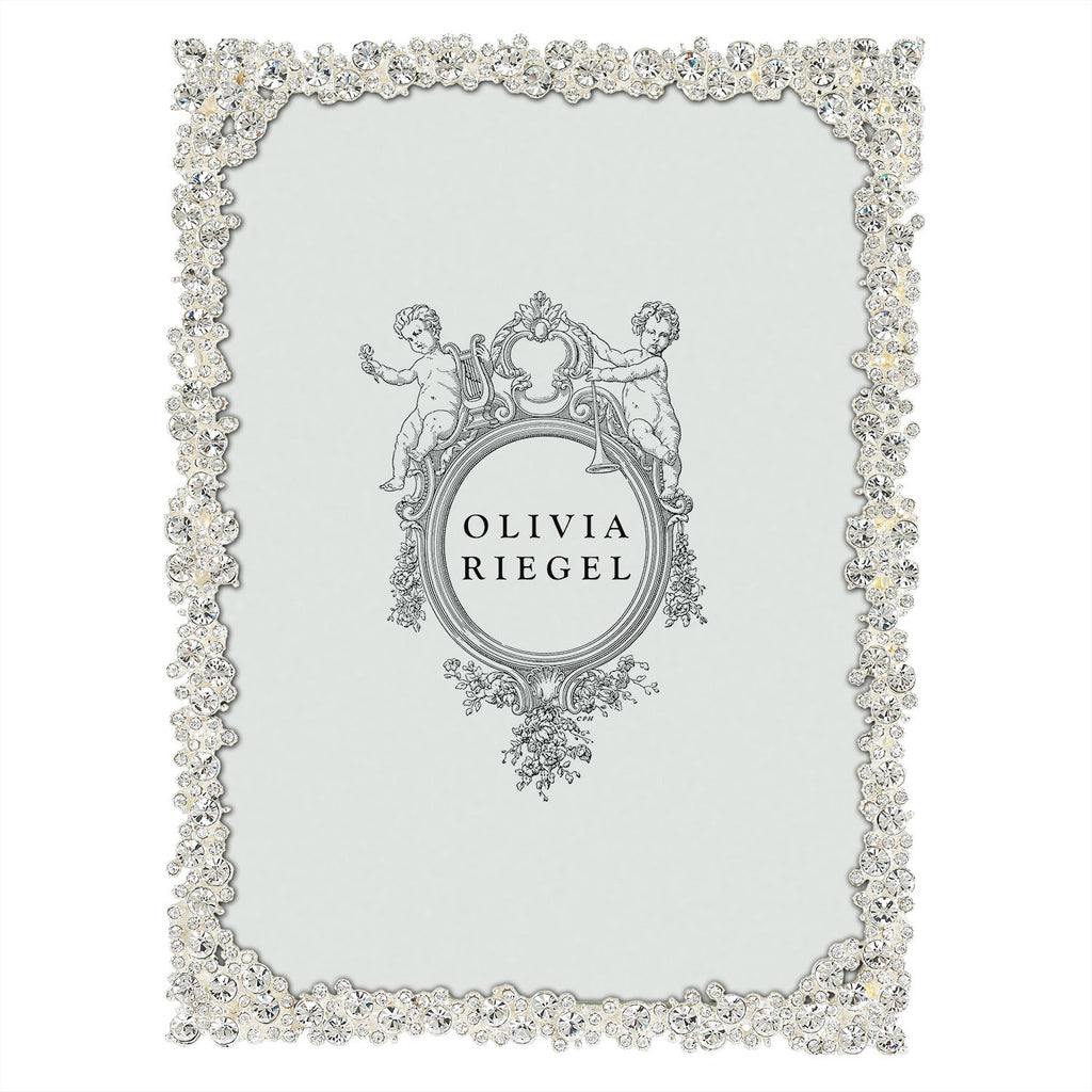 Olivia Riegel Silver Princess 5 x 7 Frame RT7403