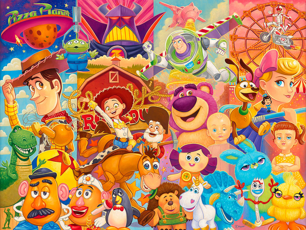 ■スタンプアートギャラリー　TOY STORY Disney Fine Art - Toy Story 25th Anniversary – Biggs Ltd