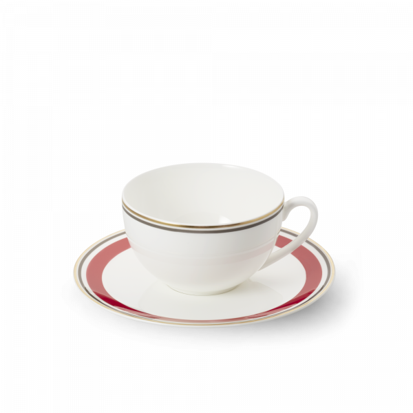 Dibbern Capri Set Coffee cup Red & Anthracite (0.25l) S0110818105