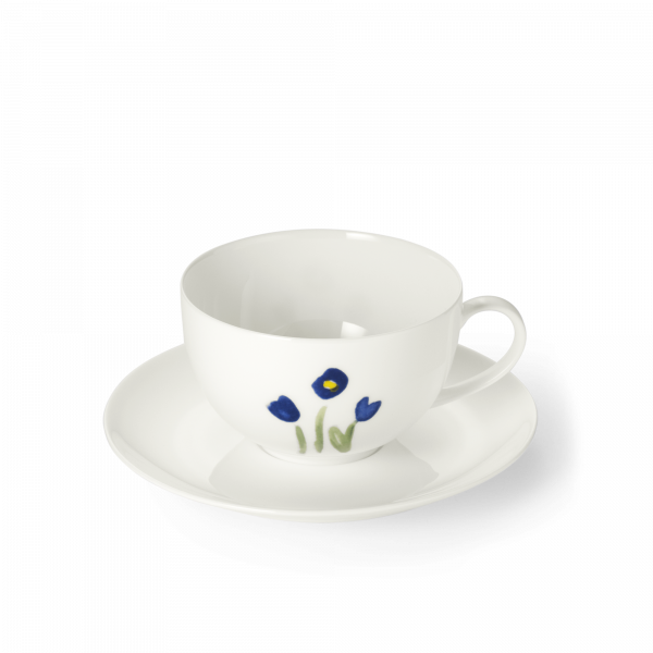 Dibbern Impression Set Cafe au lait cup Blue (0.32l) S0111200200