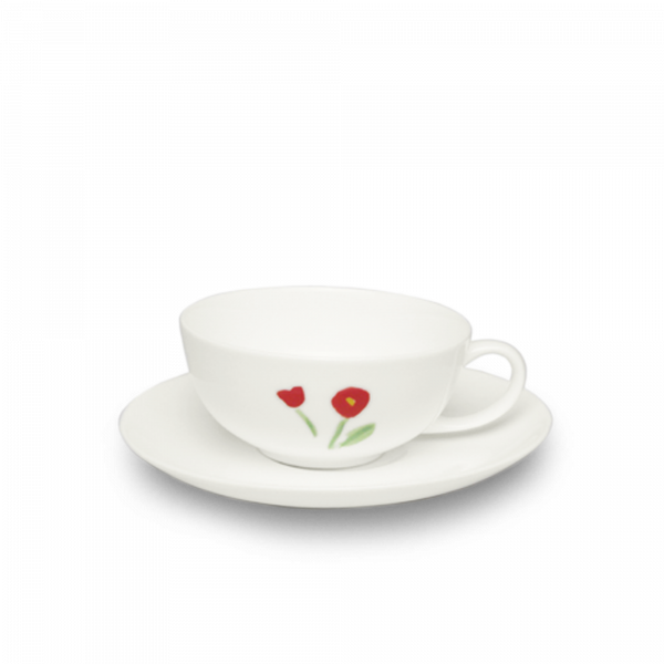 Dibbern Impression Set Tea cup Red (0.2l) S0112000202