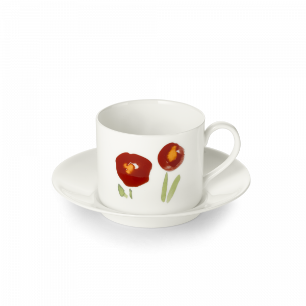 Dibbern Impression Set Coffee cup Red poppy (0.25l) S0210800203