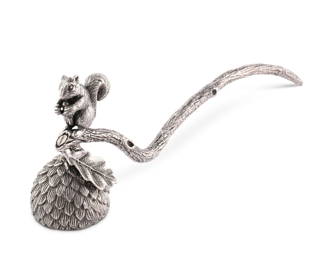 Vagabond House Woodland Creatures Pewter Squirrel Candle Snuffer S58SL