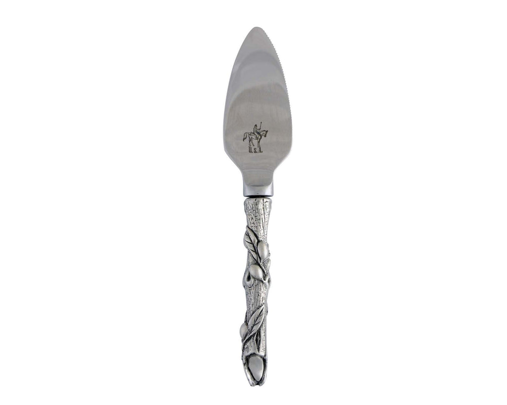 Vagabond House Olive Grove Pewter Olive Cheese Triangle T12