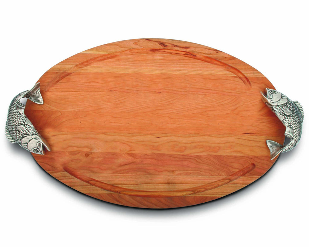 Vagabond House Lodge Style Fish Carving Board T205