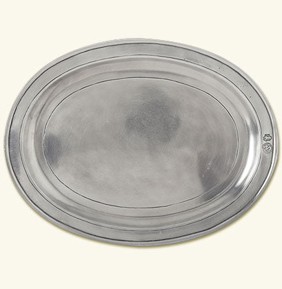 Match Pewter Oval Incised Tray Small 847.3