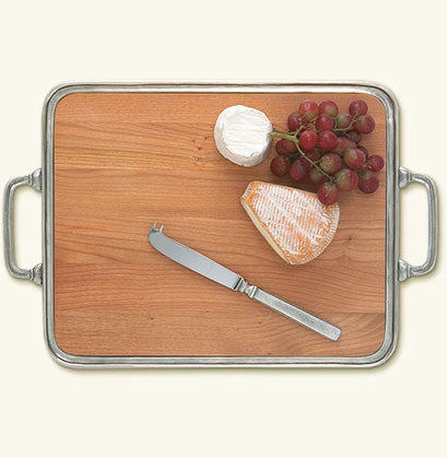Match Pewter Cheese Tray With Handles Medium 1131.1
