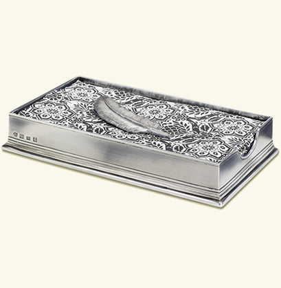 Match Pewter Dinner Napkin/Guest Towel Box No Weight 1284