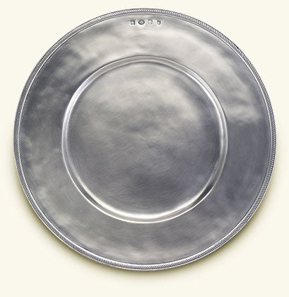 Match Pewter Luisa Charger A868.0