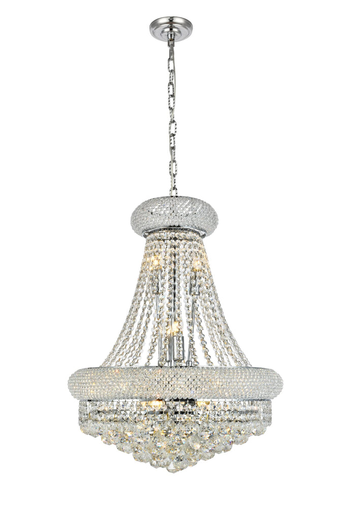 Elegant Lighting Chandelier Royal Cut V1800D20C/RC