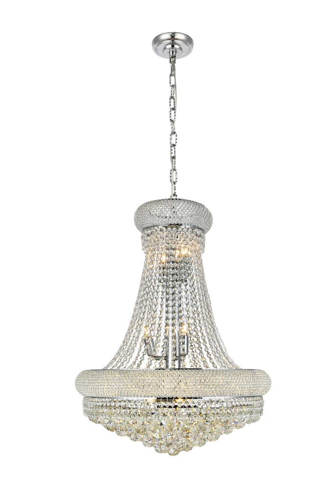 Elegant Lighting Chandelier Royal Cut V1800D24C/RC
