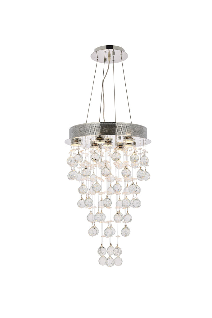 Elegant Lighting Pendant Light Elegant Cut V2006D16C/EC