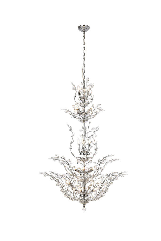 Elegant Lighting Chandelier Royal Cut V2011G54C/RC