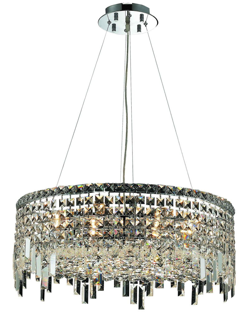 Elegant Lighting Chandelier Elegant Cut V2031D24C/EC