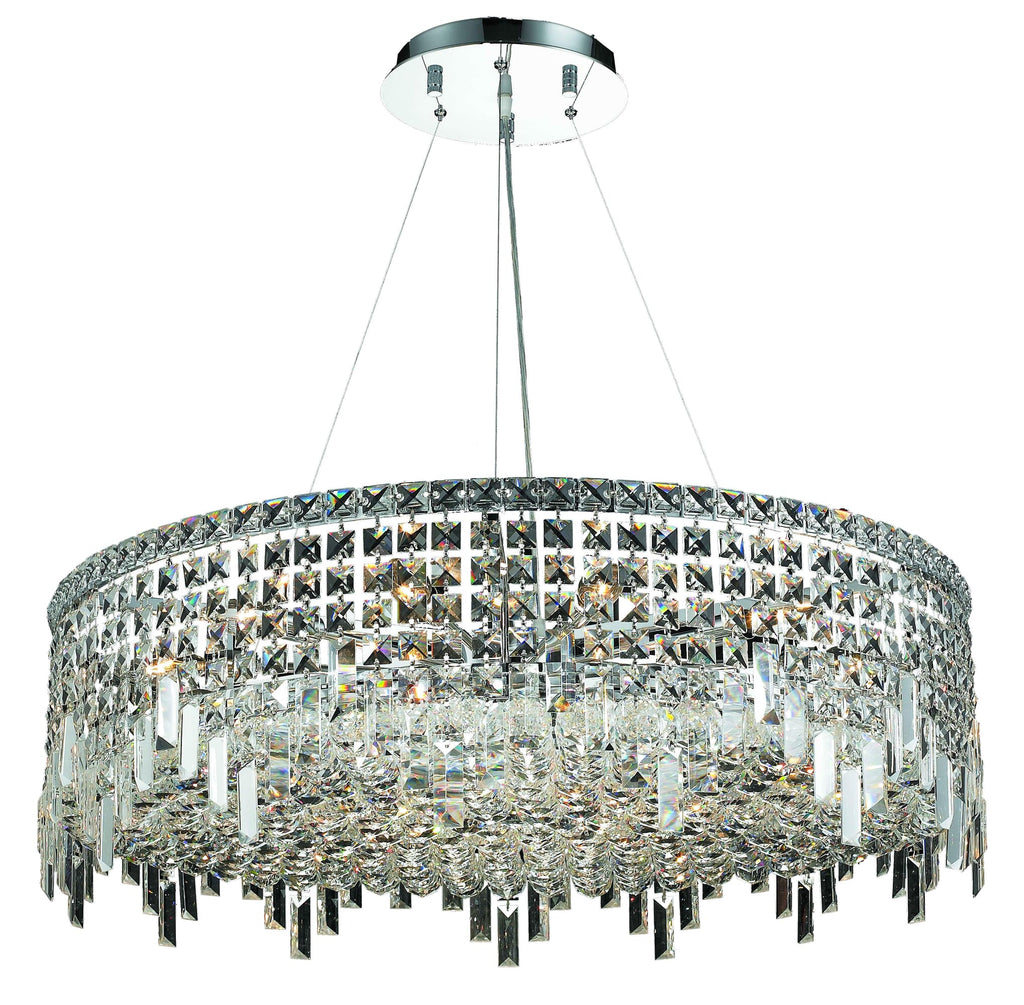 Elegant Lighting Chandelier Royal Cut V2031D32C/RC