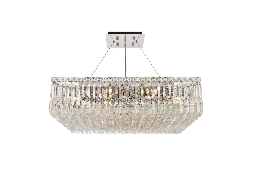 Elegant Lighting Chandelier Royal Cut V2032D28C/RC