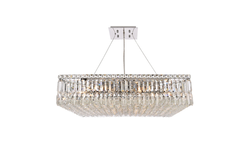 Elegant Lighting Chandelier Royal Cut V2032D32C/RC