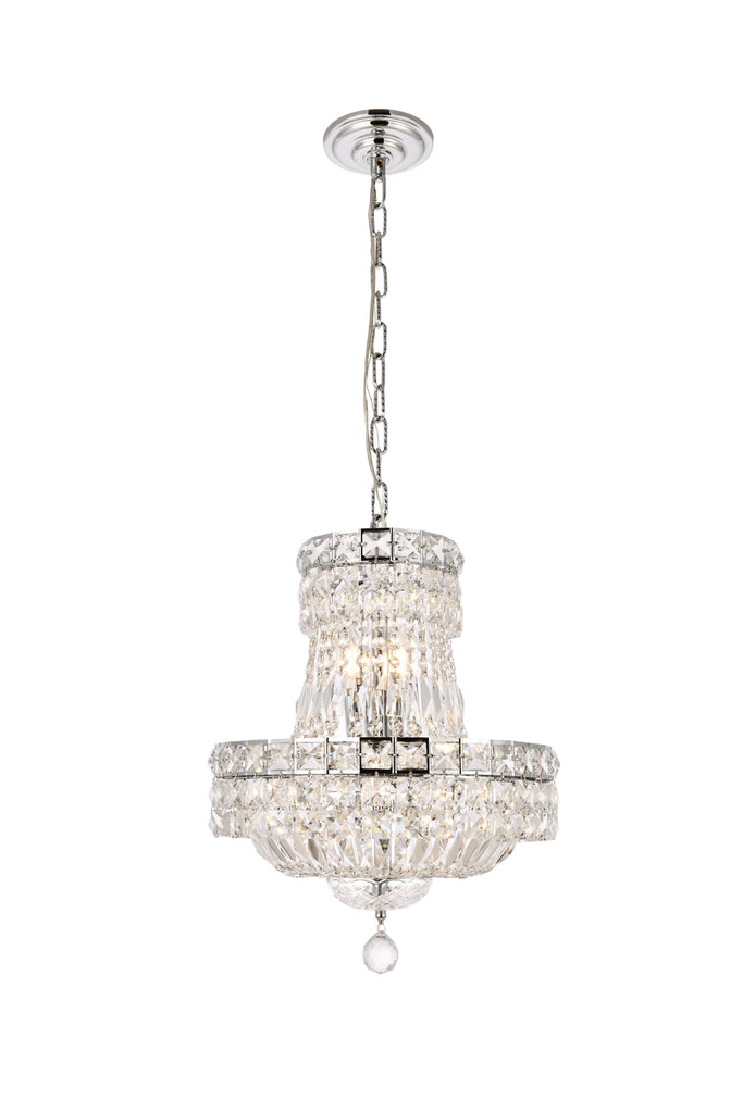Elegant Lighting Pendant Light Royal Cut V2528D14C/RC