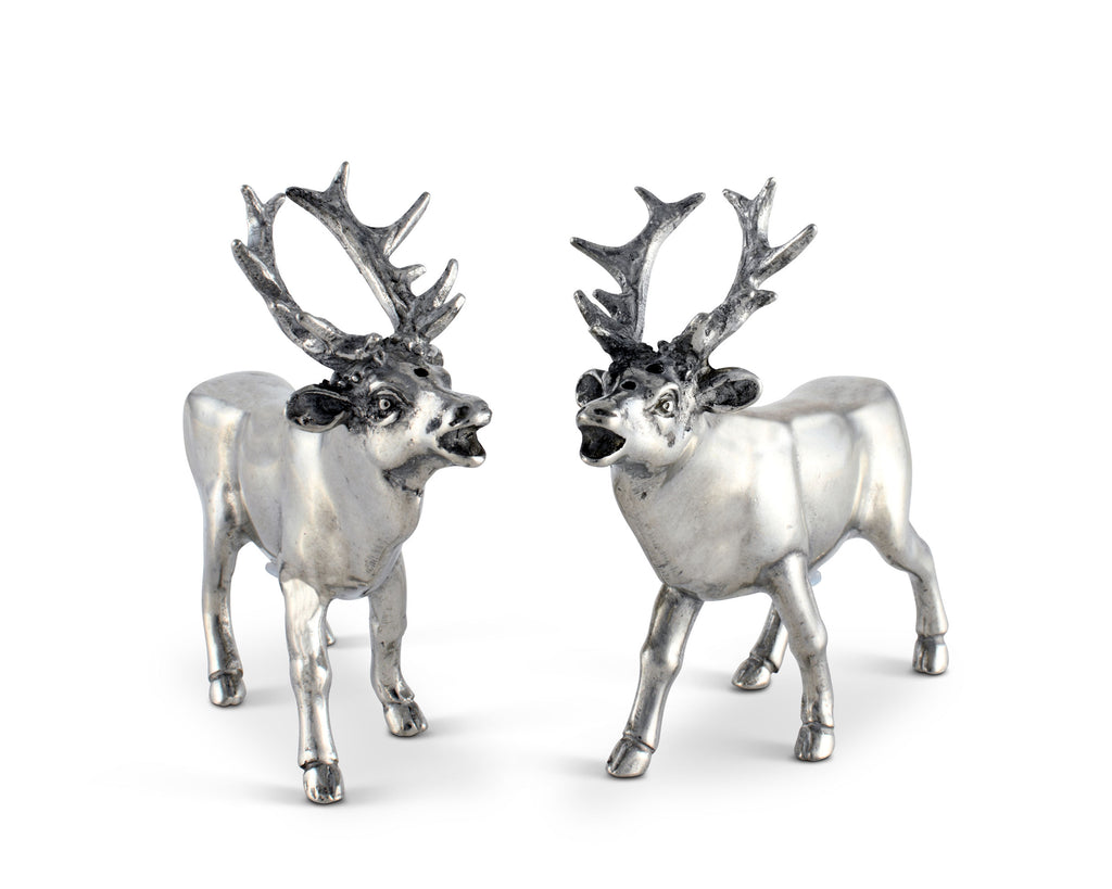 Vagabond House Lodge Style Deer Salt & Pepper Set V921