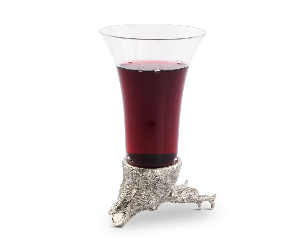 Vagabond House Lodge Style Stag Stirrup Cup V942S-1