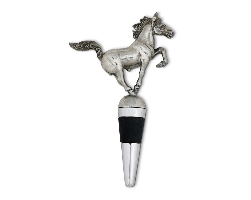 Vagabond House Equestrian Thoroughbred Bottle Stopper V960M