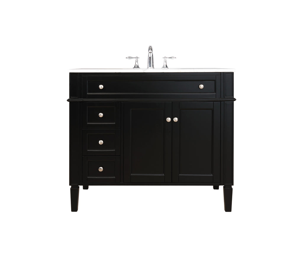 Elegant Lighting Bathroom Vanity VF12540BK