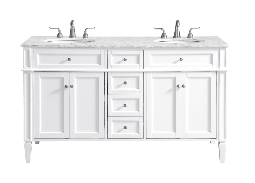 Elegant Lighting Bathroom Vanity VF12560DWH