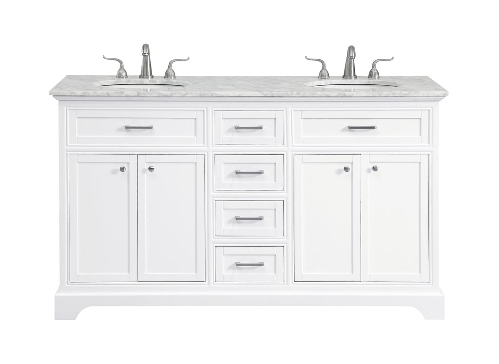 Elegant Lighting Bathroom Vanity VF15060DWH