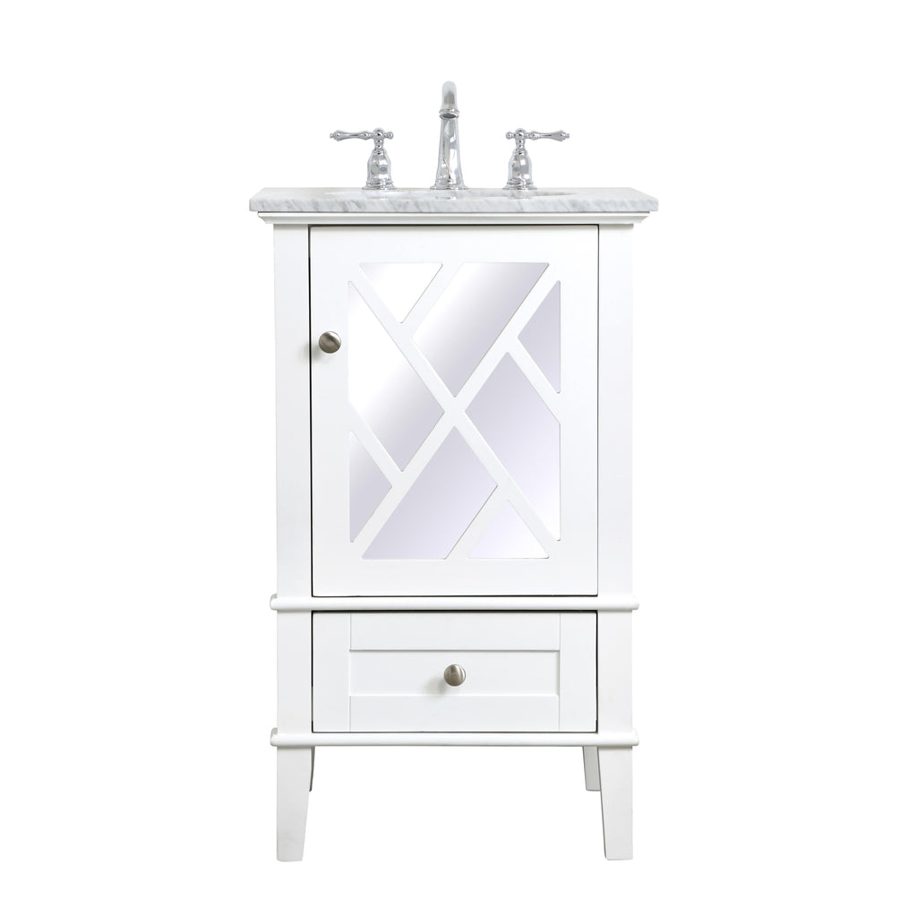 Elegant Lighting Bathroom Vanity VF30221WH