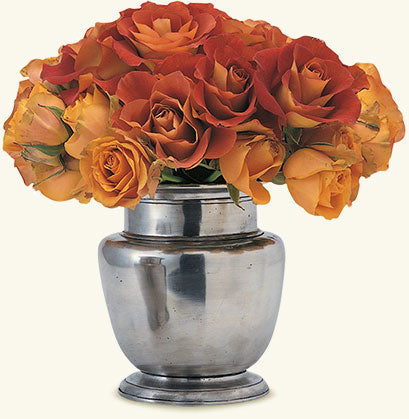 Match Pewter Rimmed Vase 1073