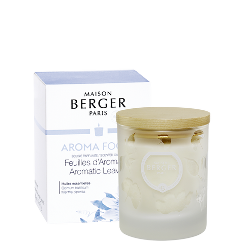 Lampe Berger Aroma Focus - Aromatic Leaves Scented Candle
