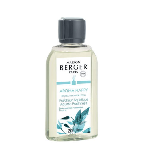 Lampe Berger Aroma Happy Aquatic Freshness Reed Diffuser Fragrance 200ml