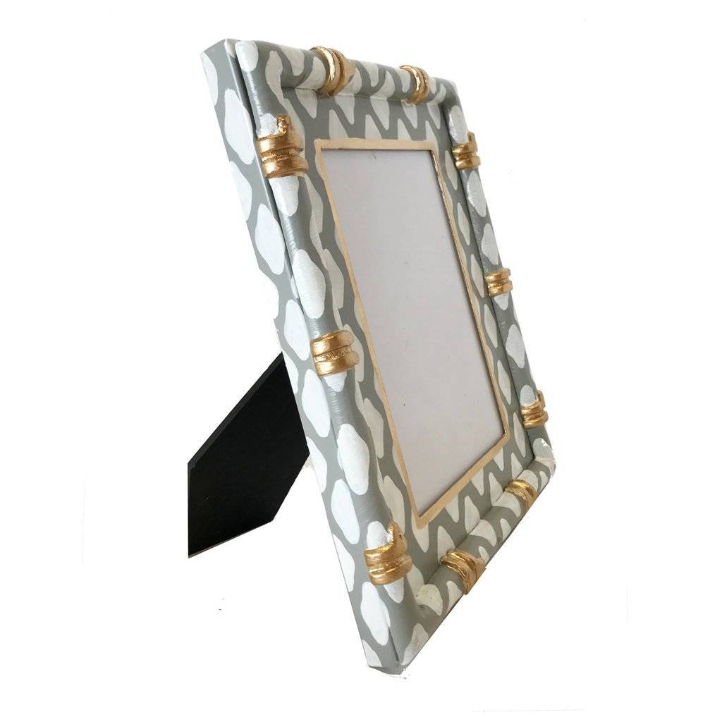 Dana Gibson Bamboo in Parsi Grey Picture Frame
