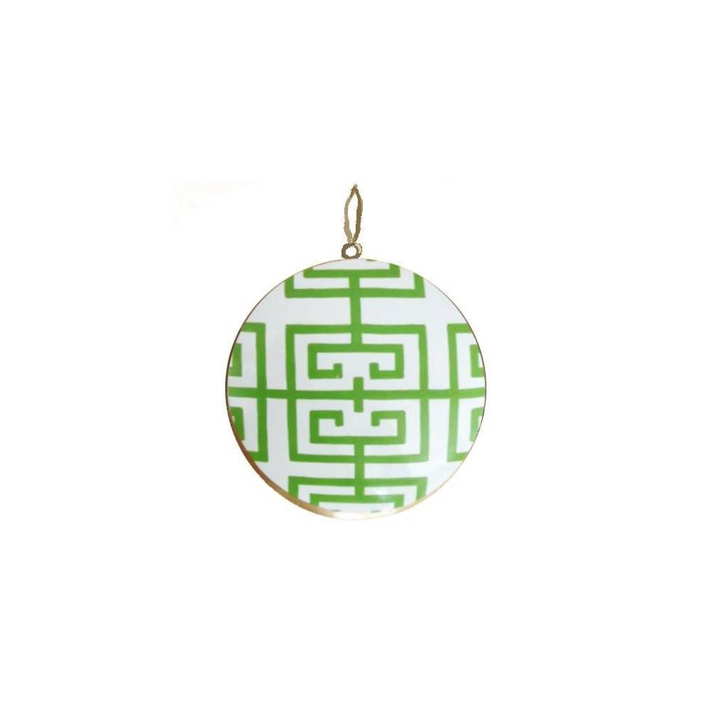 Dana Gibson Green Fret Ornament