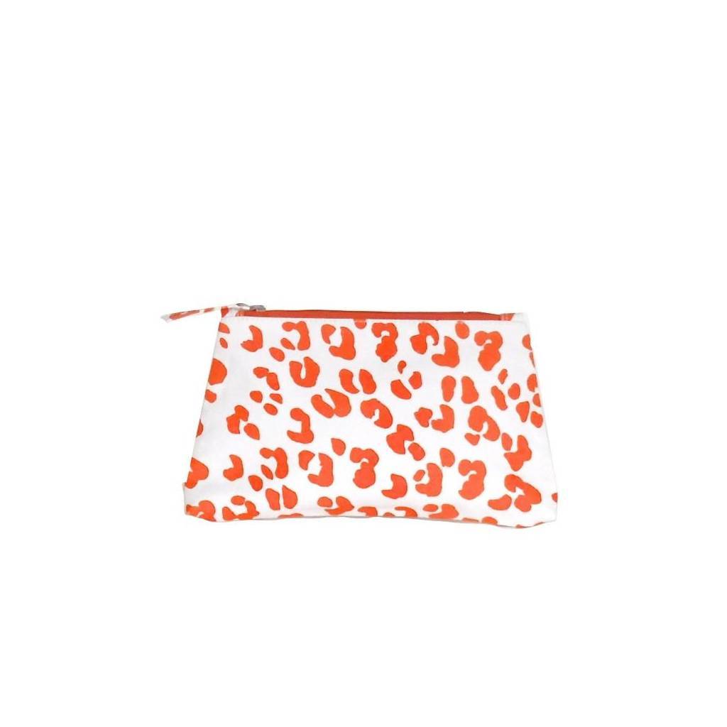 Dana Gibson Orange Ocelot Travel Bag