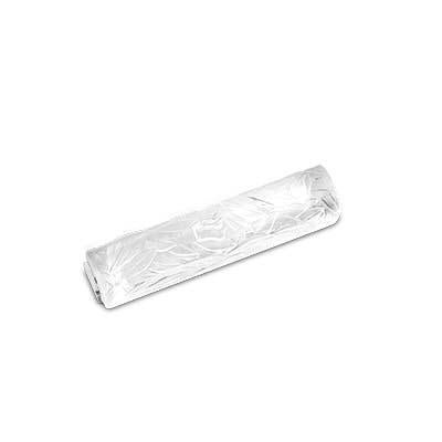 Daum Crystal White Olive Leaf Mezuzah 05311-1