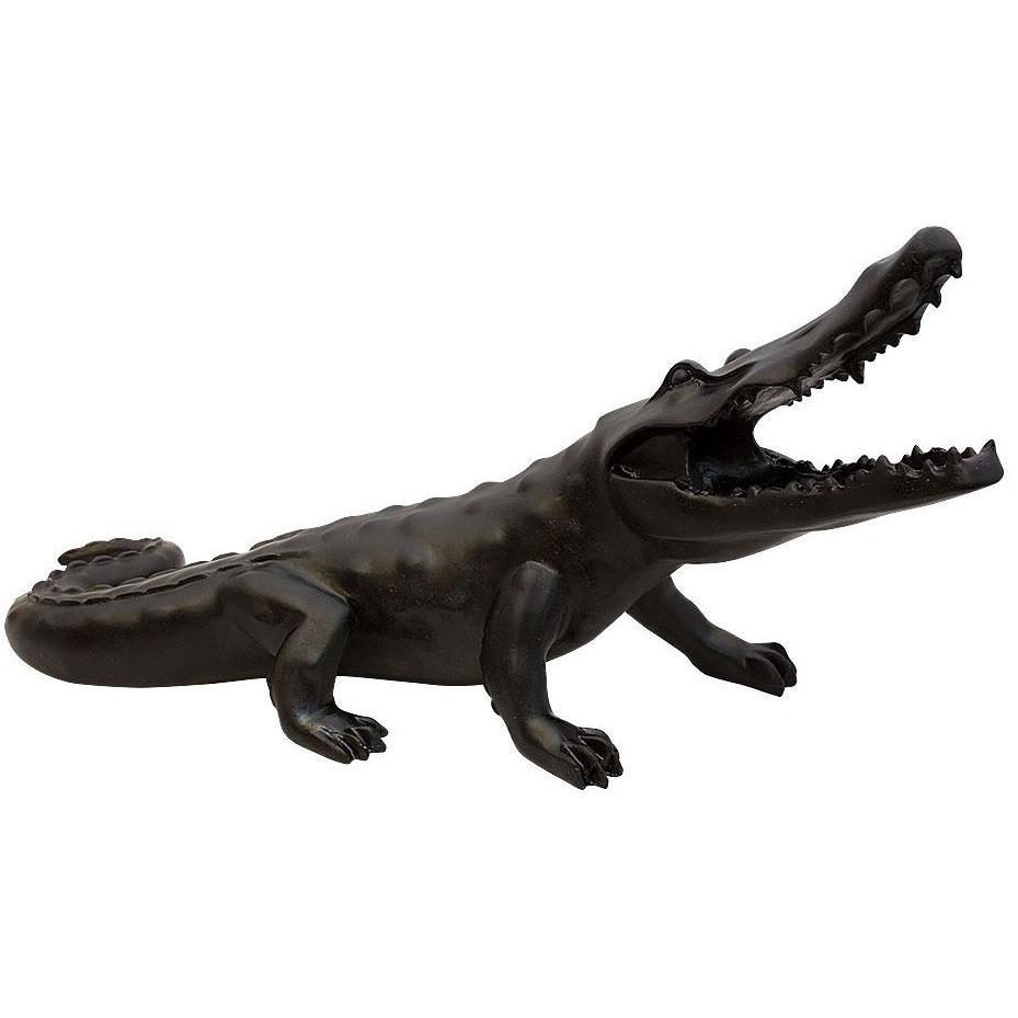 Daum Crystal Crocodile Wild Black 05325-2