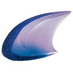 Daum Crystal Fish Large Blue Purple 05302-2