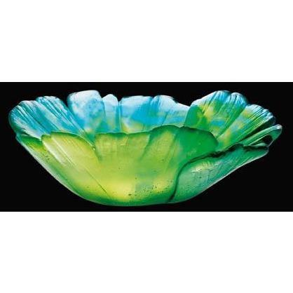 Daum Crystal Ginkgo Small Bowl 03571