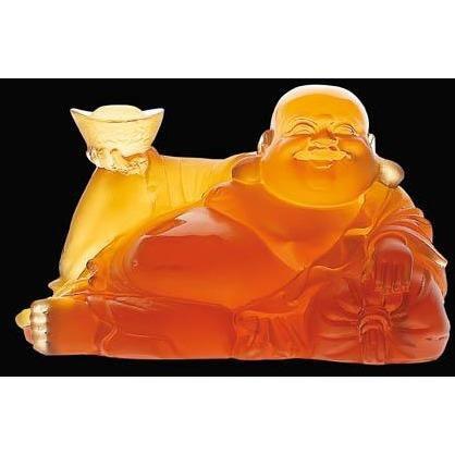 Daum Crystal Happy Buddha 06390