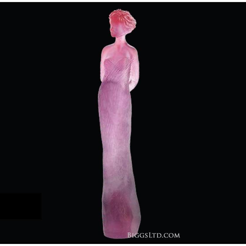 Daum Crystal Margot Red Purple 05427
