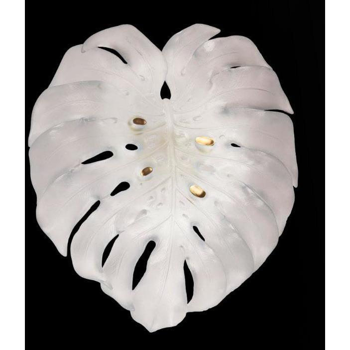 Monstera Large Wall lamp White by Emilio Robba – Daum