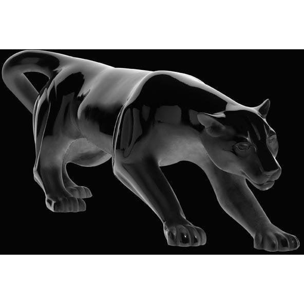 Daum Crystal Panther Black Magnum 03596-1