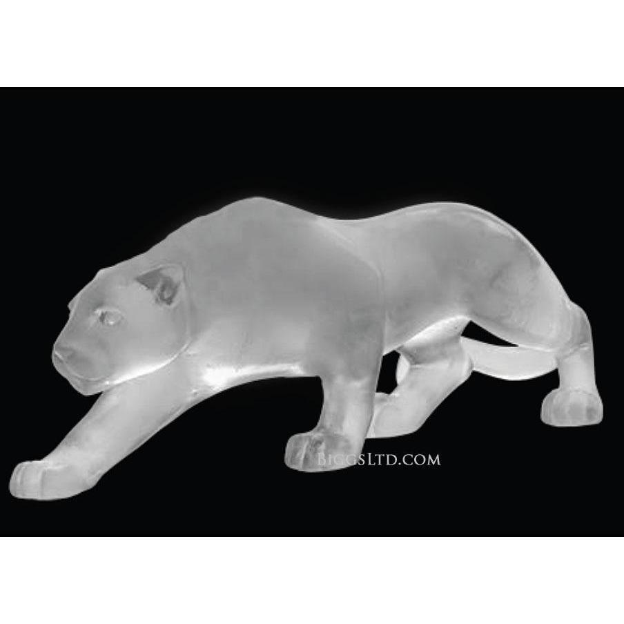 Daum Crystal Panther Grey 02466-2