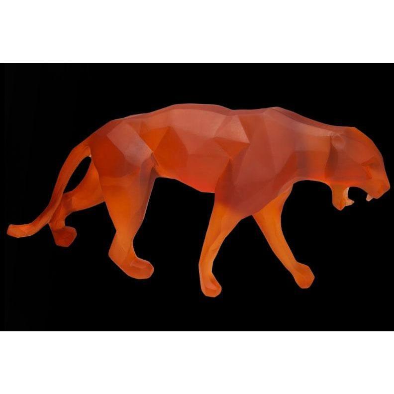 Daum Crystal Panther Wild Orange 05323-3